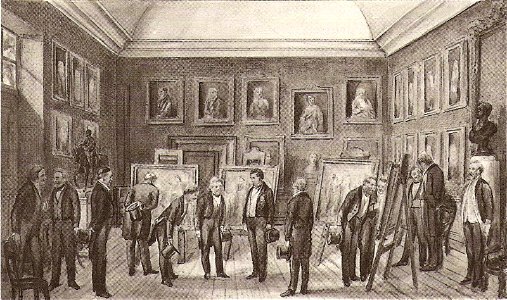 Christian Frederik i kunstakademiet