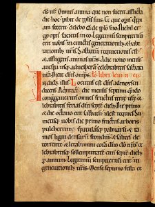 Aarau, Aargauer Kantonsbibliothek, MsWettF 13, f. 69v – Epistolare OCist