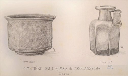 Cimetière gallo romain COnflans 06108
