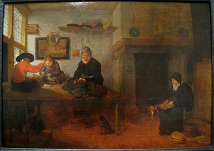 The Interior of a Tailor Shop by Quiringh Gerritsz. van Brekelenkam (circa 1622-1669) - IMG 7328