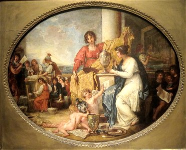British Manufactory; A Sketch by Benjamin West, 1791