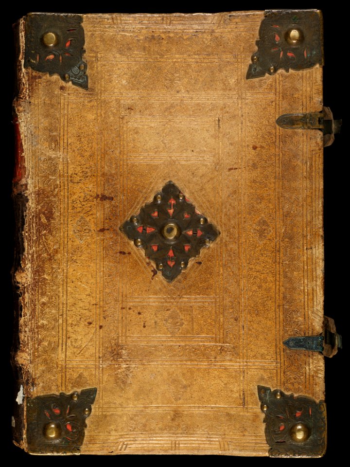 Aarau, Aargauer Kantonsbibliothek, MsWettF 13, Front cover – Epistolare OCist