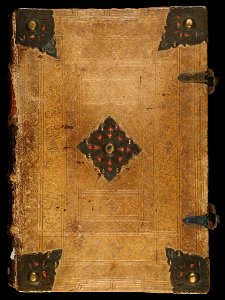 Aarau, Aargauer Kantonsbibliothek, MsWettF 13, Front cover – Epistolare OCist