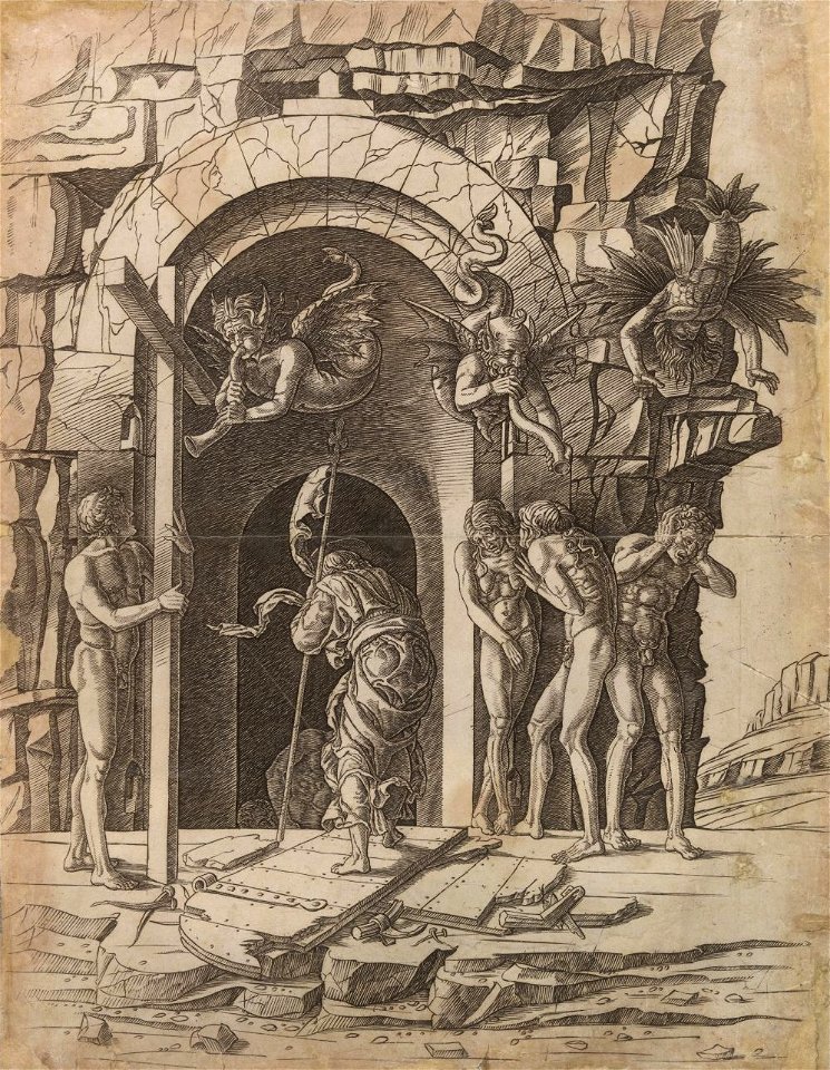 Andrea Mantegna - Jesus Cristo descendo ao limbo