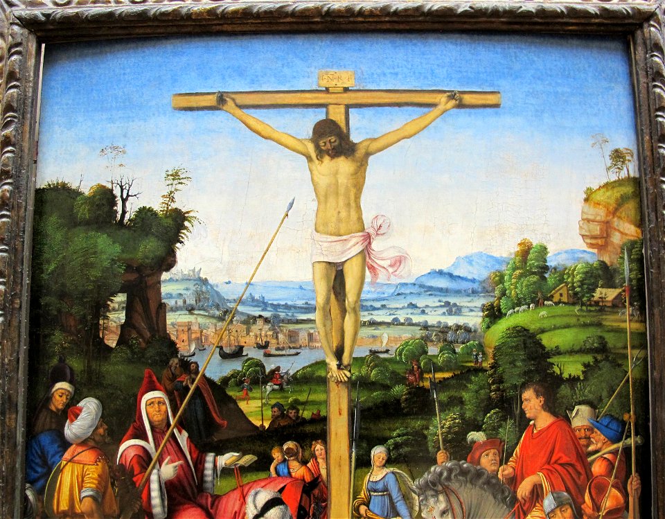 Andrea solario, crocifissione, 1503, 02