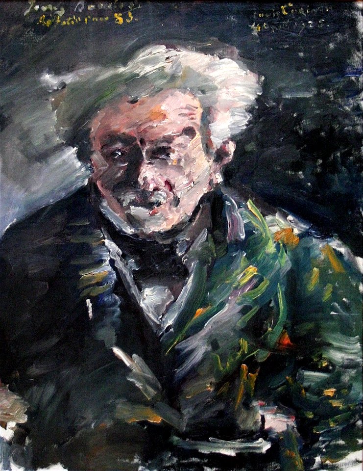 Lovis Corinth - Georg Brandes