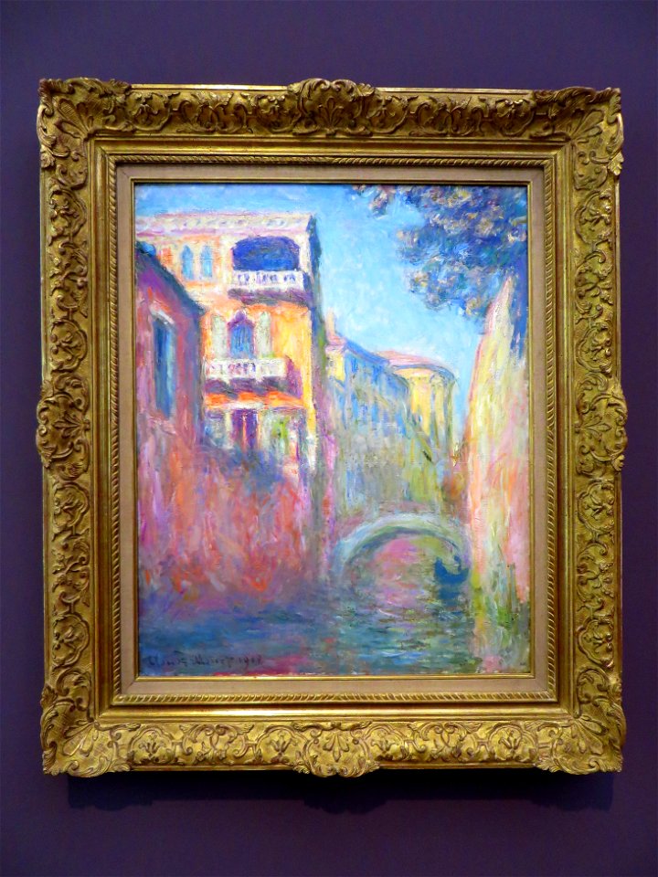Claude Monet, The Rio della Salute, 1908
