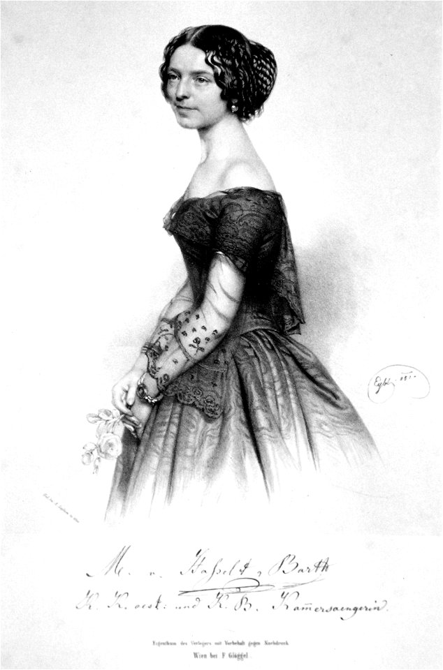 Anna Maria Hasselt-Barth Eybl Litho