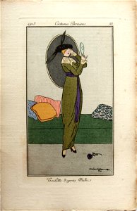 Costumes Parisiens No.53 Aris Metzanov, 1913