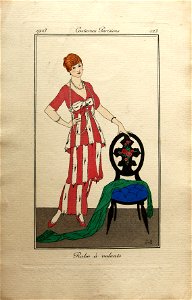 Costumes Parisiens No.123 Jan van Brock, 1913