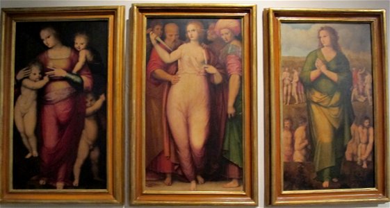 Brescianino, carità, lucrezia romana e fede