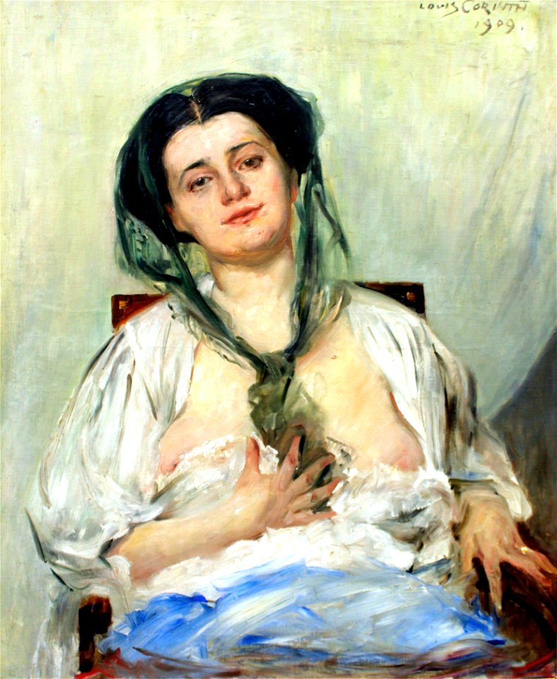 Berlin, Alte Nationalgalerie, Lovis Corinth, Donna Gravida (Gattin des Künstlers)
