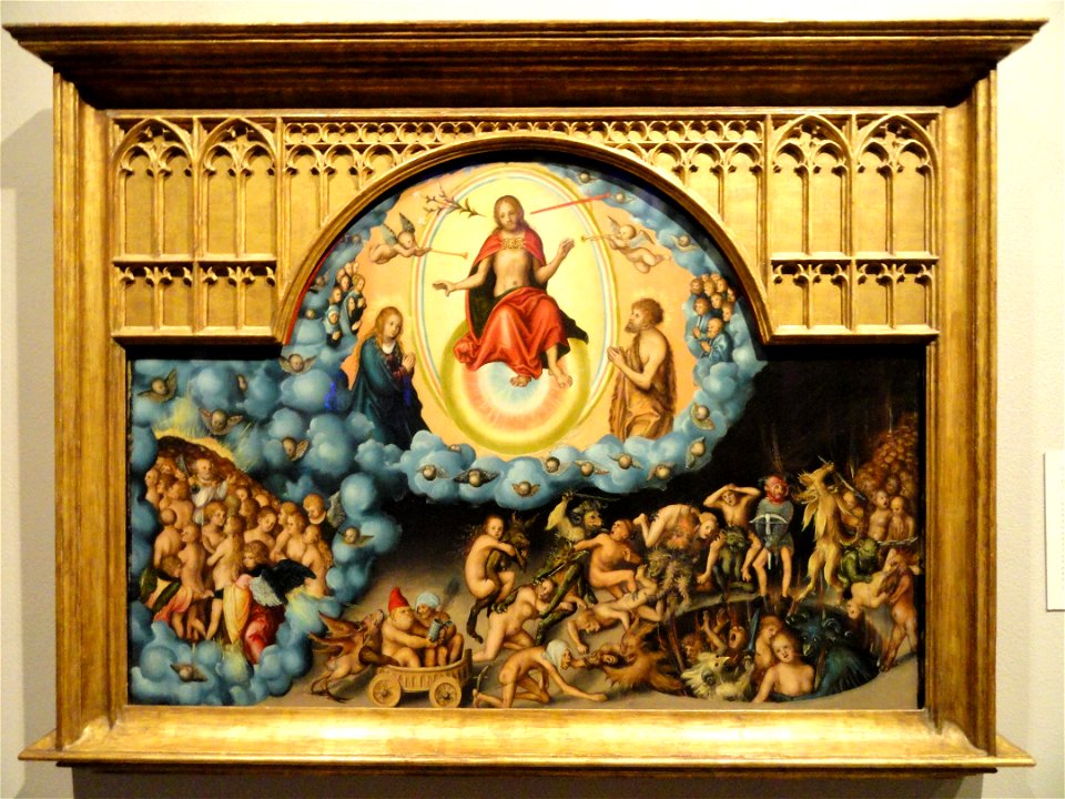 Last Judgement, Lucas Cranach the Elder, c. 1525-1530 - Nelson-Atkins Museum of Art - DSC08456