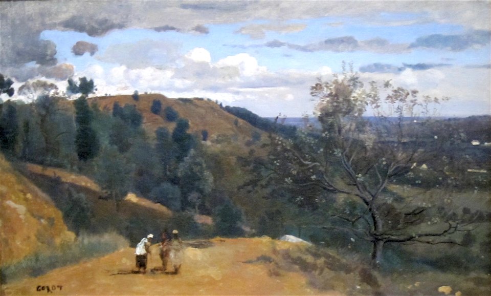 'Outskirts of Igny' by Corot, Cincinnati Art Museum
