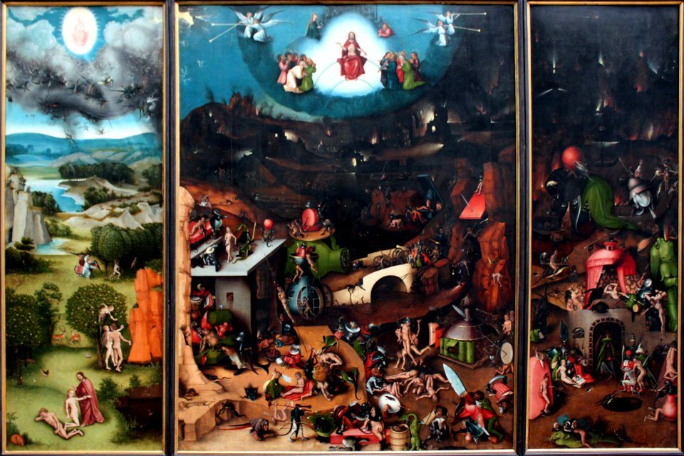 1524 Cranach d.Ä. Flügelaltar mit dem Jüngsten Gericht anagoria