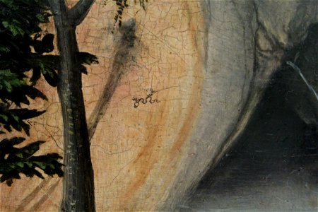 Lucas Cranach (I) - Quellnymphe Detail (Kunsthalle Bremen)