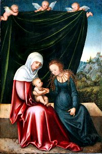 1518 Cranach I Die Heilige Anna Selbdritt anagoria