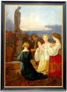 Beauvais (60), MUDO, Thomas Couture - La Prière, vers 1860