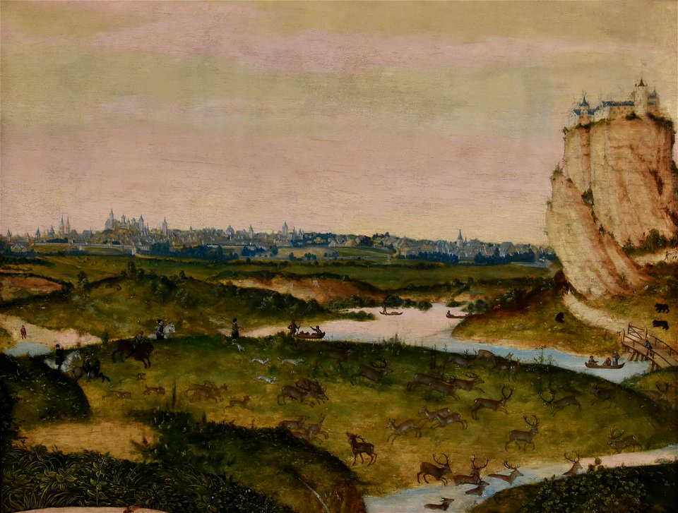 Lucas Cranach de Jongere (1515-1586) Hertenjacht - Kröller-Müller Museum Otterlo 23-08-2016 13-11-24