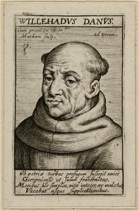 De heilige Willehad van Denemarken Willehadus Danus. NL-HlmNHA 1477 53010729