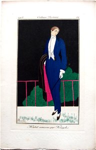 Costumes Parisiens No.86 Kriegck, Habit nouveau par Kriegck 1913