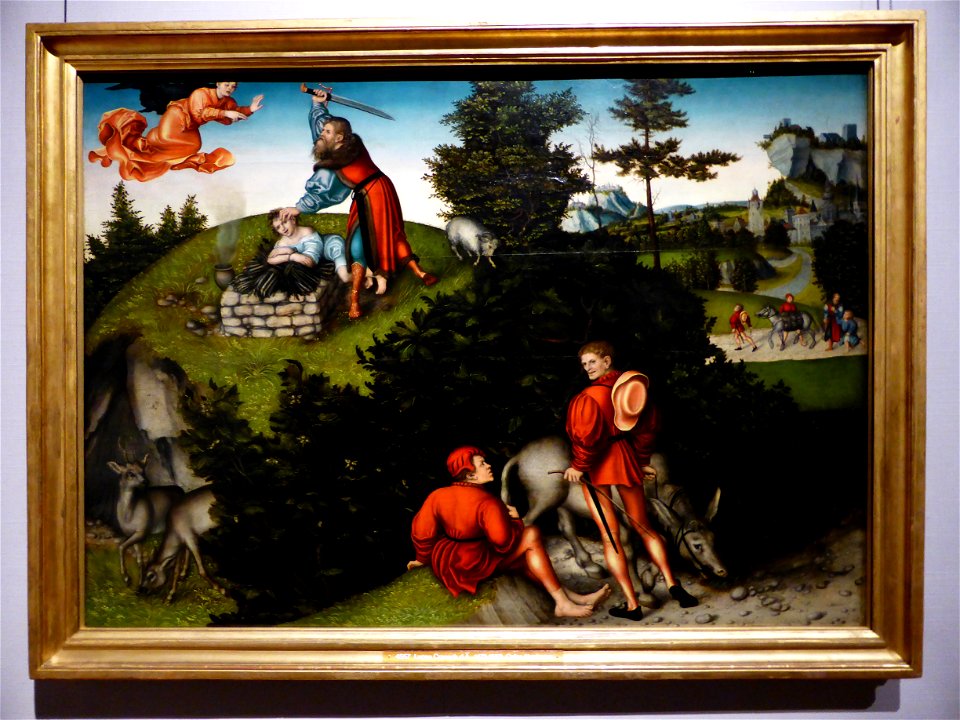 Cranach, Lucas — Das Opfer Abrahams — 1530