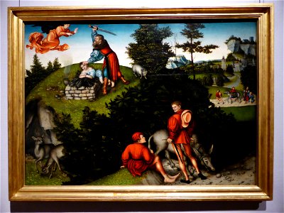 Cranach, Lucas — Das Opfer Abrahams — 1530