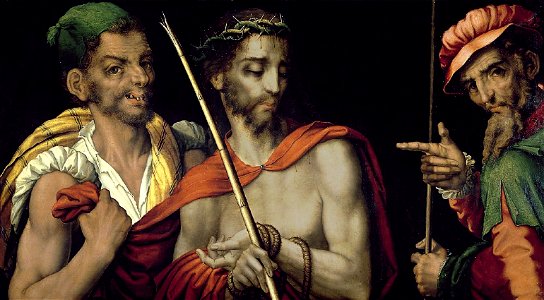 Cristo ante Pilatos, de Luis de Morales (Real Academia de Bellas Artes de San Fernando)