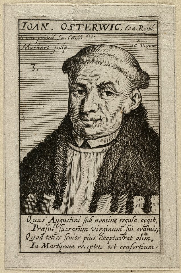 De heilige Joannes van Oisterwijk Ioan. Osterwic. NL-HlmNHA 1477 53010722
