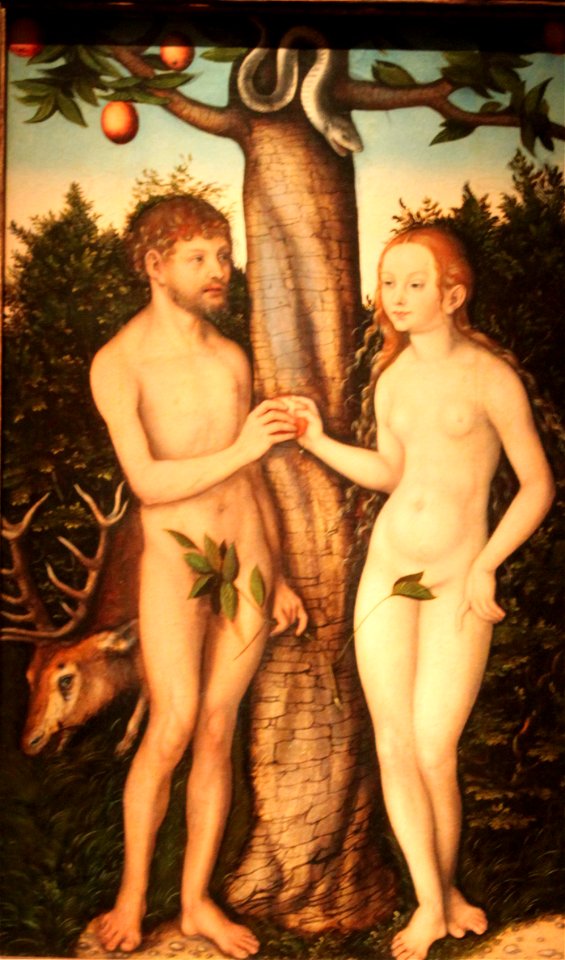 Lucas Cranach the Elder Adam and Eve