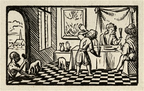De Gelijkenis van de rijke man Lucas 1619-31. NL-HlmNHA 1477 53010160