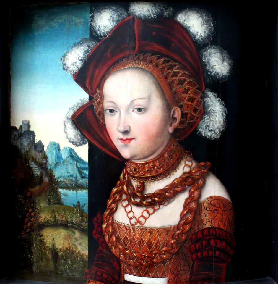 1530 Cranach Damenbildnis anagoria