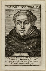 De heilige Joannes van Hoornaar Ioannes Dominicanus. NL-HlmNHA 1477 53010736