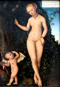 1537 Venus mit Amor als Honigdieb anagoria