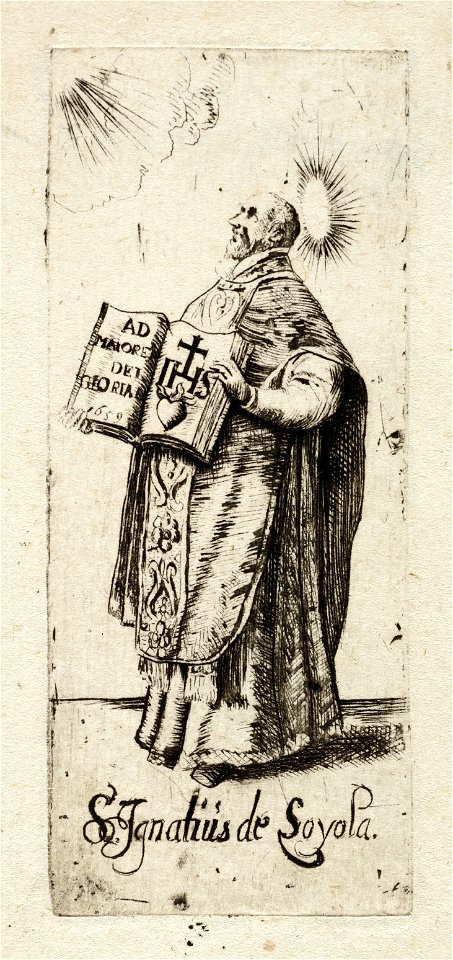 De heilige Ignatius van Loyola. NL-HlmNHA 1477 53010328