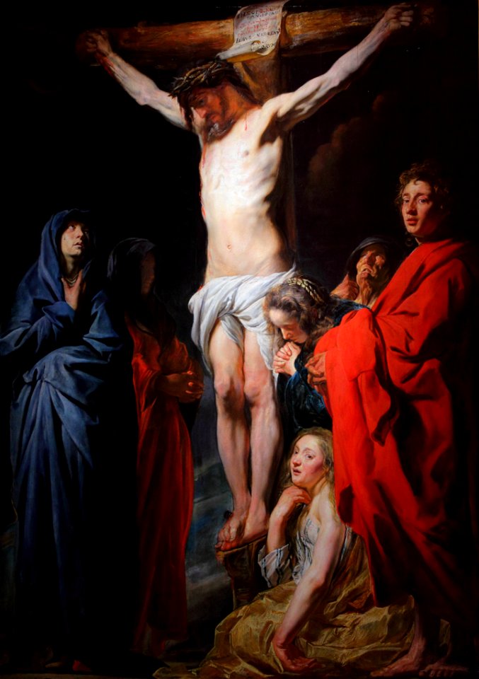Crucifixion by Jacob Jordaens