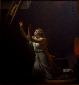 Henri-Pierre Danloux - Le supplice d'une vestale (1790)