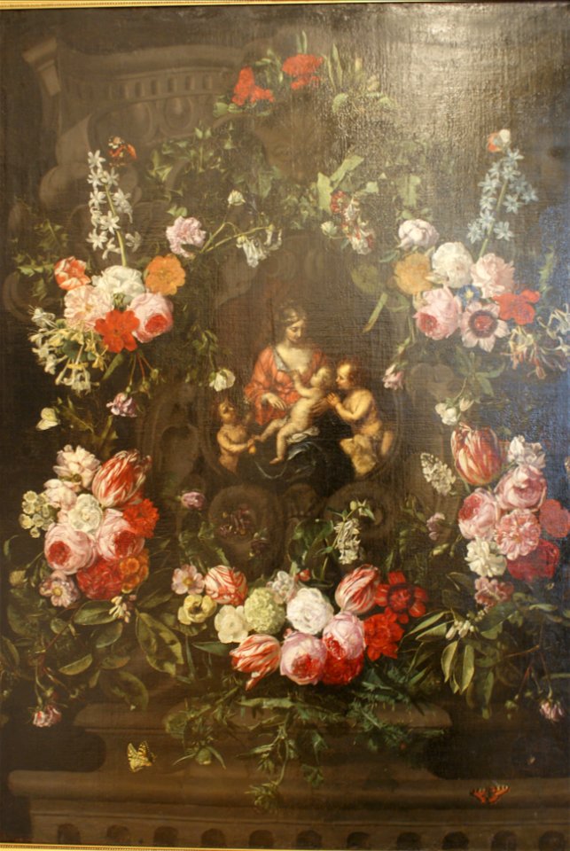 Daniel Seghers. Madonna in Flowers
