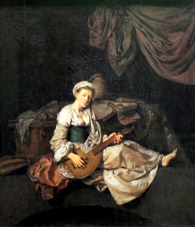 Cornelis Pietersz. Bega Die Zitterspielerin