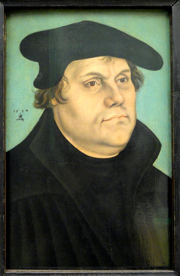 Martin Luther by Lucas Cranach the Elder - Statens Museum for Kunst - DSC08170