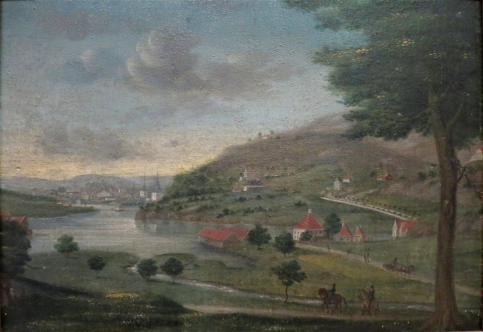'From Møllendal, Bergen' by Johan Christian Dahl, Bergen Kunstmuseum