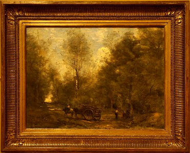 Corot une allée dans les bois Wagnonville 06992