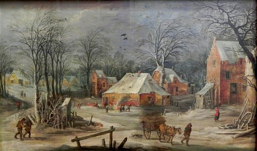 De Momper Brueghel Dorfstraße