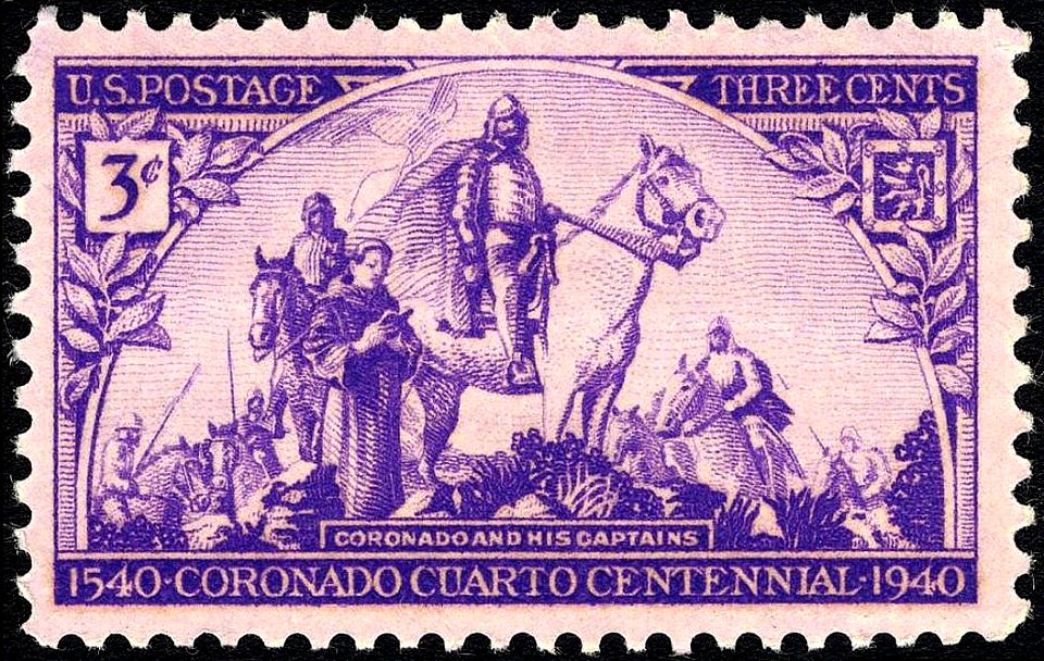 Coronado Expedition 400th anniversary 3c 1940 issue