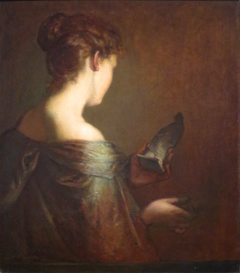 Elliott Daingerfield - 'Tanagra', oil on canvas, 1901, High Museum of Art