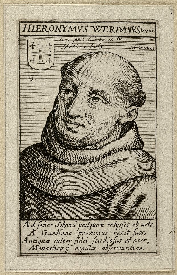 De heilige Hieronymus van Weert Hieronymus Werdanus. NL-HlmNHA 1477 53010726