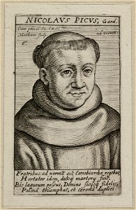 De heilige Nicolaas Pieck Nicolaus Picus. NL-HlmNHA 1477 53010725