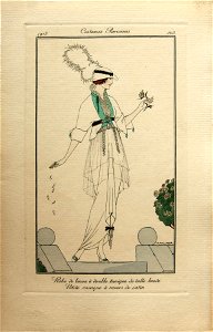 Costumes Parisiens No.102 Victor Lhuer, 1913