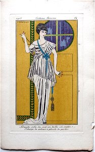 Costumes Parisiens No.84 George Barbier, 1913