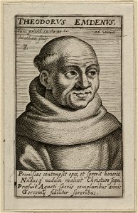 De heilige Theodorus van der Eem Theodorus Emdenus. NL-HlmNHA 1477 53010727
